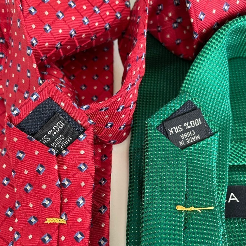 PAIR OF NAUTICA MENS TIES - Picture 6 of 6